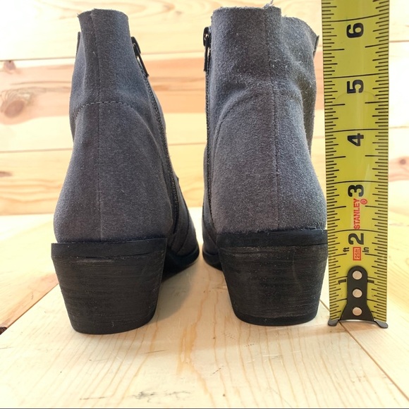Rag & Co Brisa gray suede ankle boots 9 - Picture 6 of 16